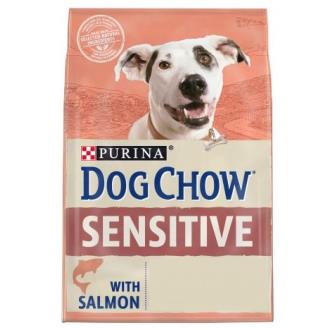 DOG CHOW CANINE ADULT SENSITIVE SALMON 2,5kg.