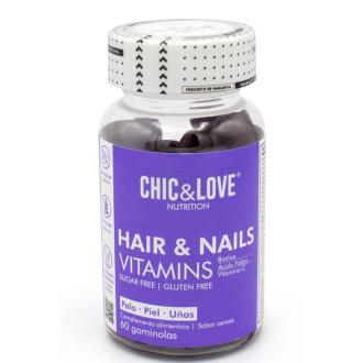 HAIR & NAILS VITAMINS 60gominolas