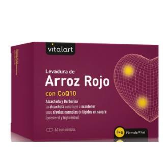 VITALART LEVADURA DE ARROZ VERMELHO com Q10 60comp.