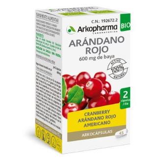 ARANDANO ROJO 45arkocapsulas. BIO