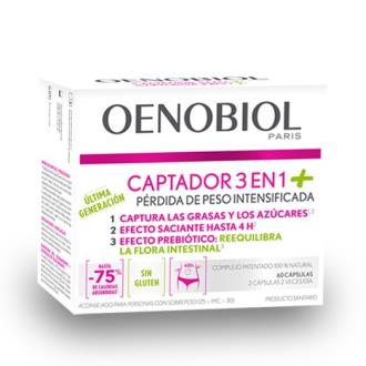OENOBIOL captador 3 em 1 plus 60comp.