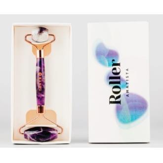 BANBU jade roller Amatista anti-acne facial.