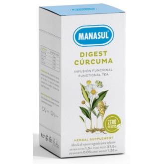 MANASUL digest curcuma infusion 25bolsitas.