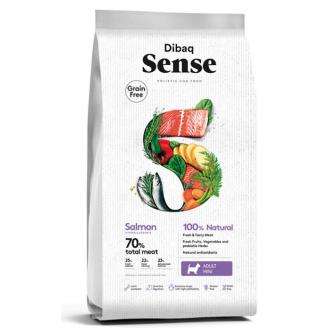 DIBAQ SENSE salmão cão adulto mini 6kg. SG
