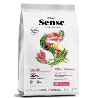 DIBAQ SENSE cordeiro cão adulto 2kg. SG