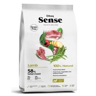 DIBAQ SENSE cordeiro cão adulto mini 2kg. SG