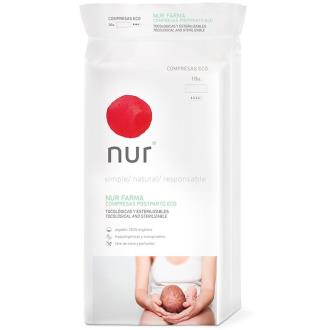 NUR FARMA compresa post parto 10uds. ECO