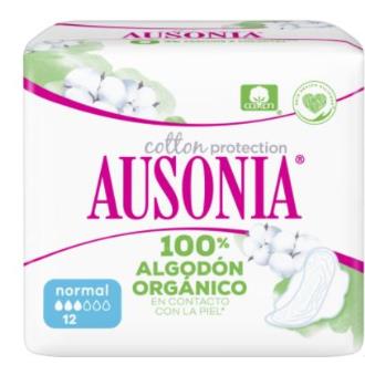 AUSONIA ORGANIC COTTON normal 12ud.