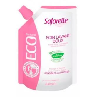 SAFORELLE gel cuidado intimo recarga 400ml.