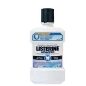 LISTERINE BLANQUEADOR AVANZADO 1L.