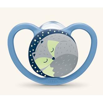 PACK CHUPETE SPACE NIGHT 6-1 silicona 6ud surtidas