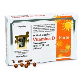 ACTIVECOMPLEX VITAMINA D FORTE 80pearls