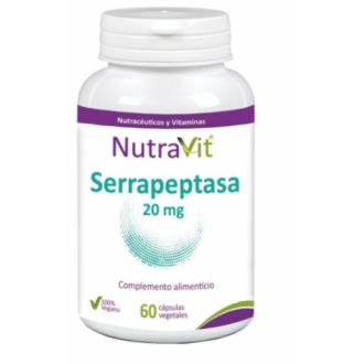 NUTRAVIT SERRAPEPTASA 20mg. 60cap.