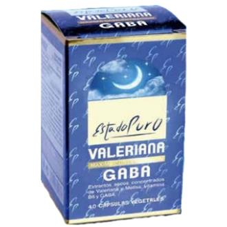 VALERIANA com GABA 40cap. ESTADO PURO
