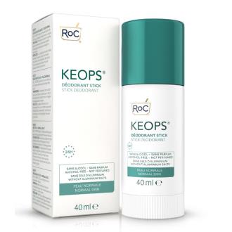 ROC KEOPS DEO stick pele normal pack 2x40ml.