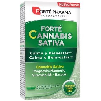 FORTE CANNABIS SATIVA calma e bem-estar 30cap.