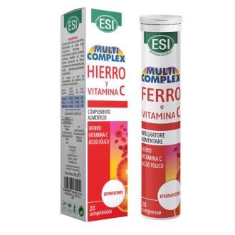VITAMINA C + HIERRO 20comp.eferv.