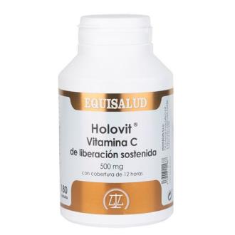 HOLOVIT VITAMINA C liberacion sostenida 180cap.