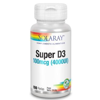 SUPER D3 4000UI 100perlas
