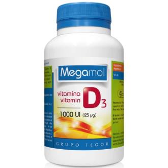 MEGAMOL vitamina D3 1000UI 100cap.