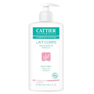 LEITE HIDRATANTE nutrit. (karite, geranium) 500ml.