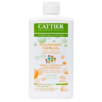 GEL DE DUCHE E CHAMPÔ FAMILIAR sem sulfatos 500ml.