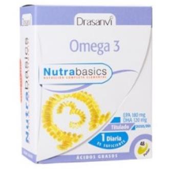 NUTRABASICS OMEGA 3 48perlas