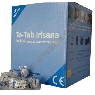 TO-TAB toallitas limpiadoras caja 500ud.