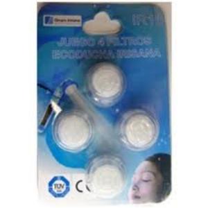 FILTROS ECODUCHA blister 4unid.