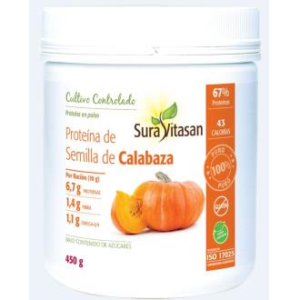 PROTEINA DE SEMENTE DE ABÓBORA 450gr.