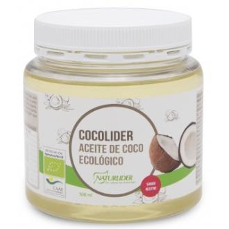 COCOLIDER ÓLEO de coco ECO 500ml.
