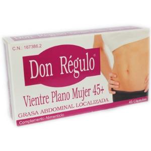 DON REGULO vientre plano mujer +45 45cap.