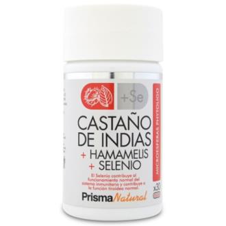 CASTAÑO INDIA+HAMAMELIS+SELENIO microesferas 30cap