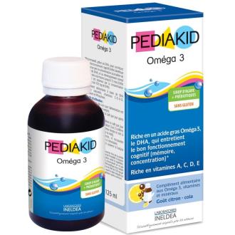 PEDIAKID omega 3 jarabe 125ml.