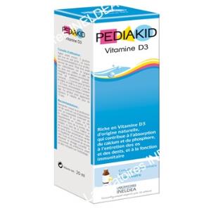 PEDIAKID vitamina D3 20ml.