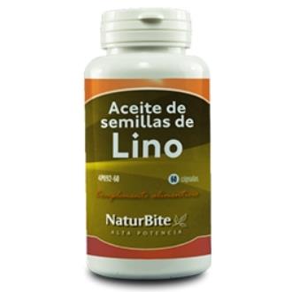 ACEITE DE SEMILLAS DE LINO 1000mg. 60cap.