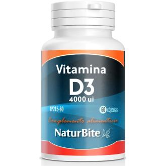 VITAMINA D3 4000UI 60perlas