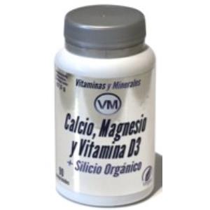 CALCIO + MG + VIT. D3 + SILICIO 90comp.