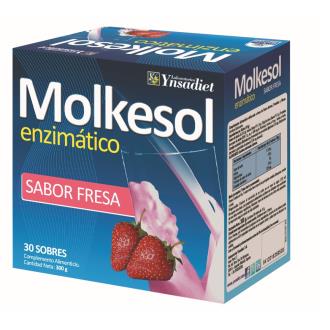 MOLKESOL enzimatico fresa 30sbrs.