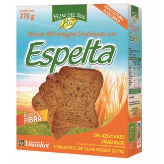 PAN DEXTRRINADO com espelta 270gr. HIJAS DEL SOL