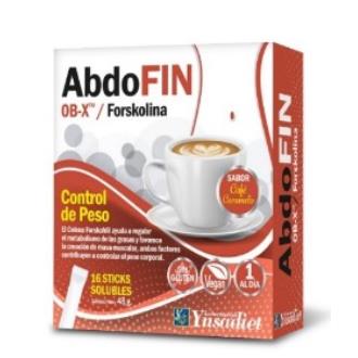 ABDOFIN sabor CAFÉ-caramelo 16sticks.