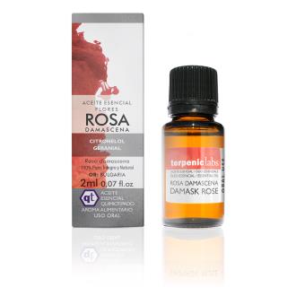 ROSA DAMASCENA óleo essencial alimentar 2ml.