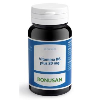 VITAMINA B6 PLUS 20mg. 60cap.