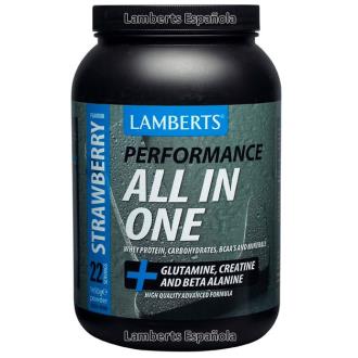 ALL IN ONE batido sabor fresa 1450gr.