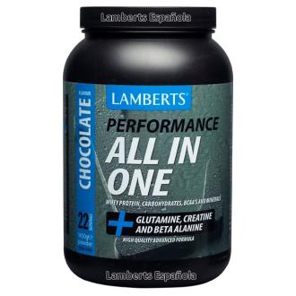 ALL IN ONE batido sabor chocolate 1450gr.