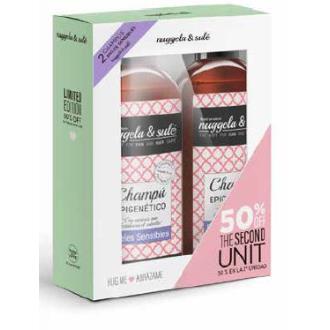 PACK CHAMPU cabello p. sensible 2ªud a 50% 2x250ml