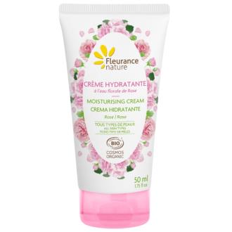 CREME HIDRATANTE com rosa 50ml.
