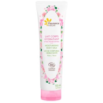 LEITE HIDRATANTE CORPORAL com rosa 150ml