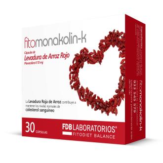 FITOMONAKOLIN-K levadura arroz rojo 30cap.