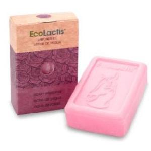 JABON DE LECHE DE YEGUA Y AGUA DE ROSAS 100gr.**